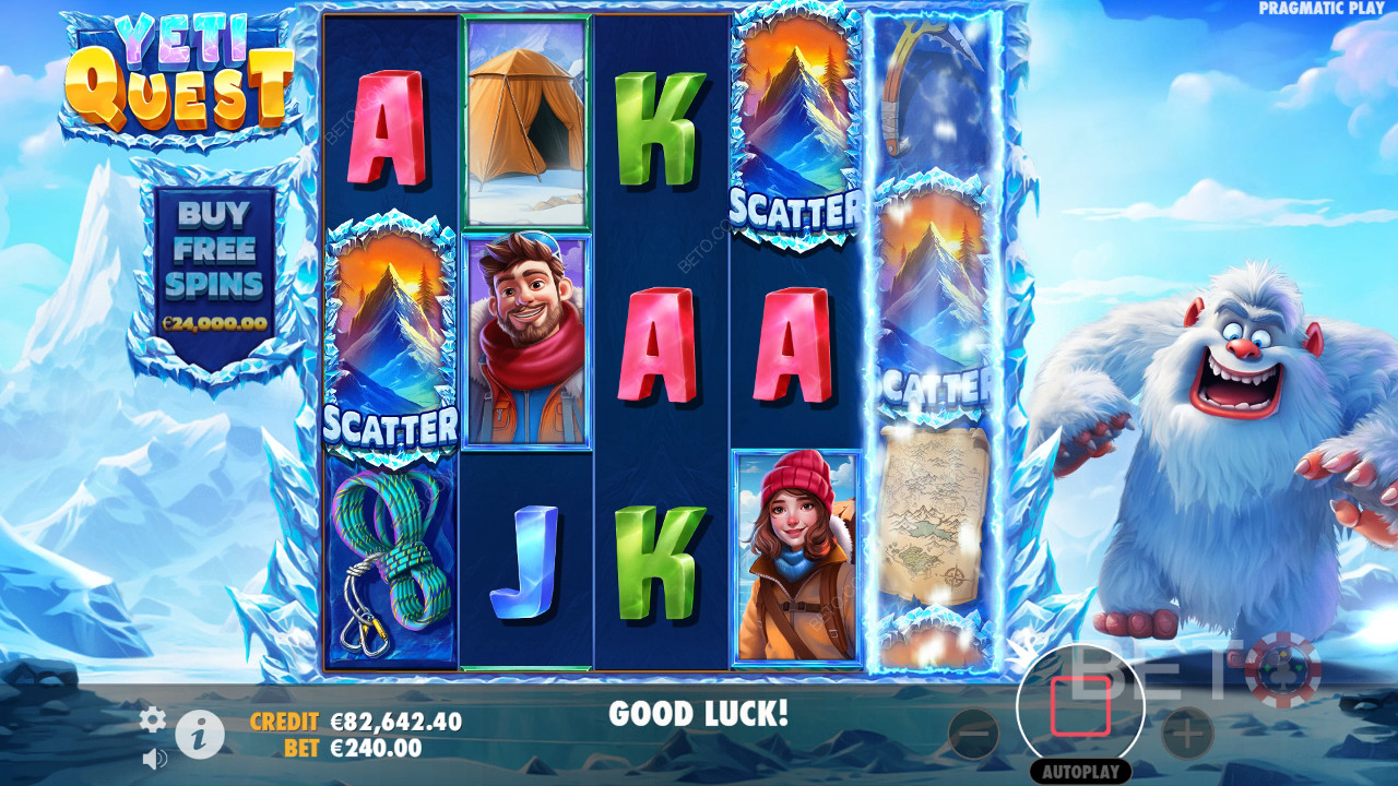 Yeti Quest felülvizsgálata BETO Slots által
