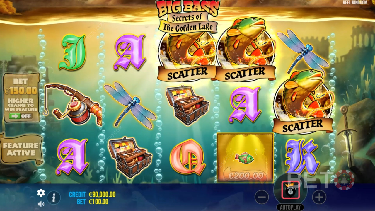 Big Bass Secrets of the Golden Lake felülvizsgálata BETO Slots által