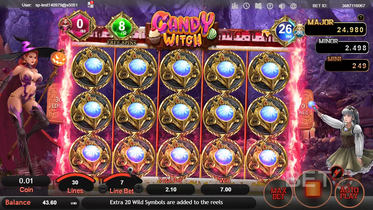 Candy Witch felülvizsgálata BETO Slots által