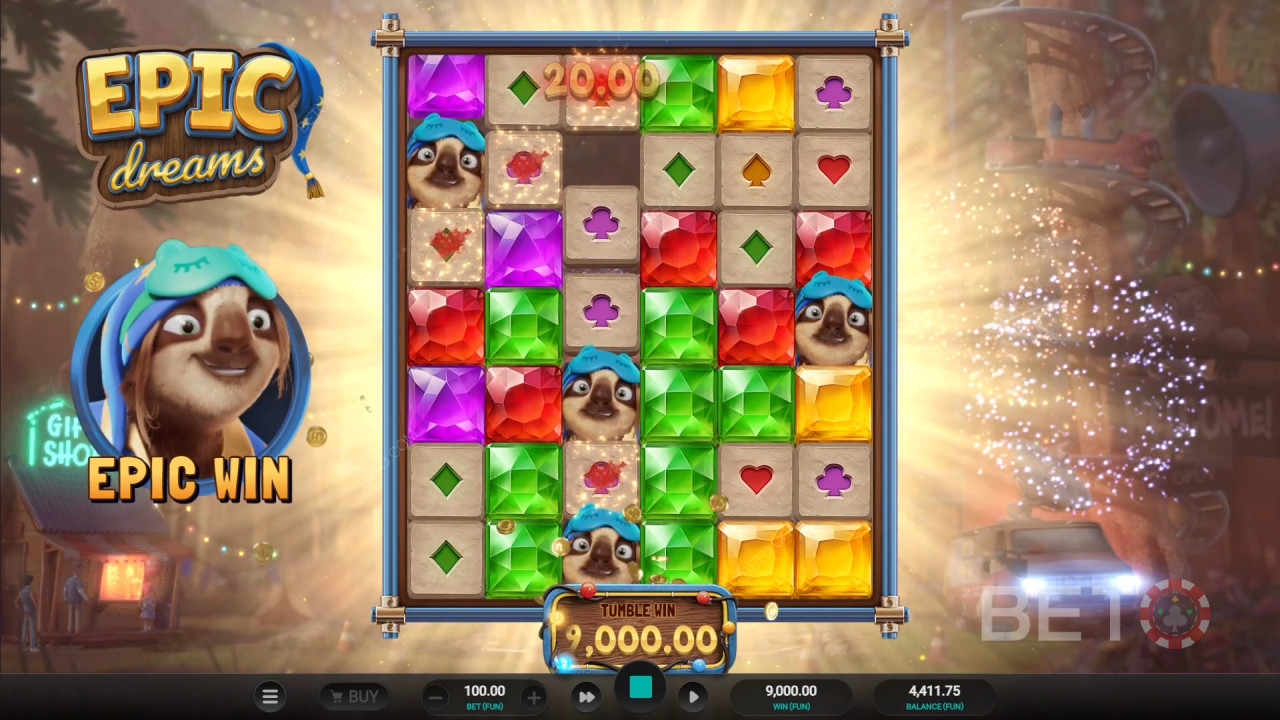 Epic Dreams felülvizsgálata BETO Slots által