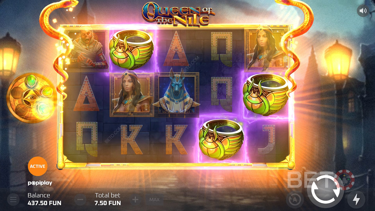 A Nílus királynőjének felülvizsgálata a BETO Slots által