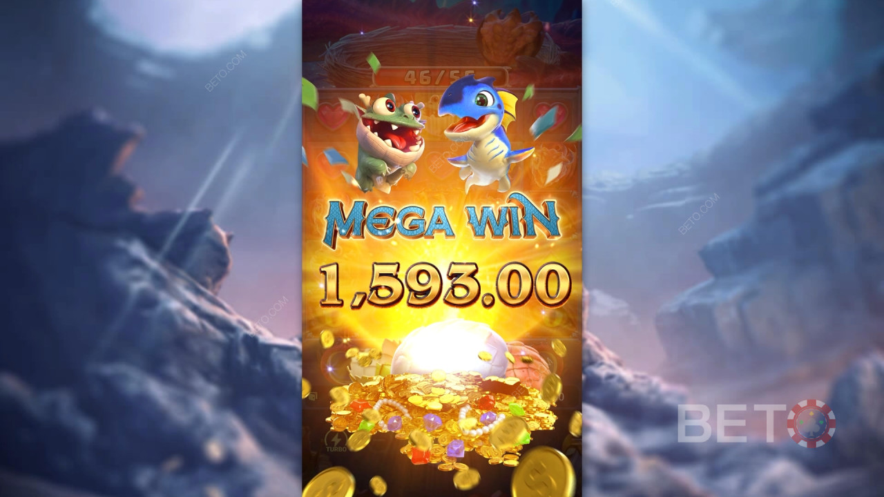 Nyerj 2500-szoros tétet a Dragon Hatch 2 online nyerőgépen!