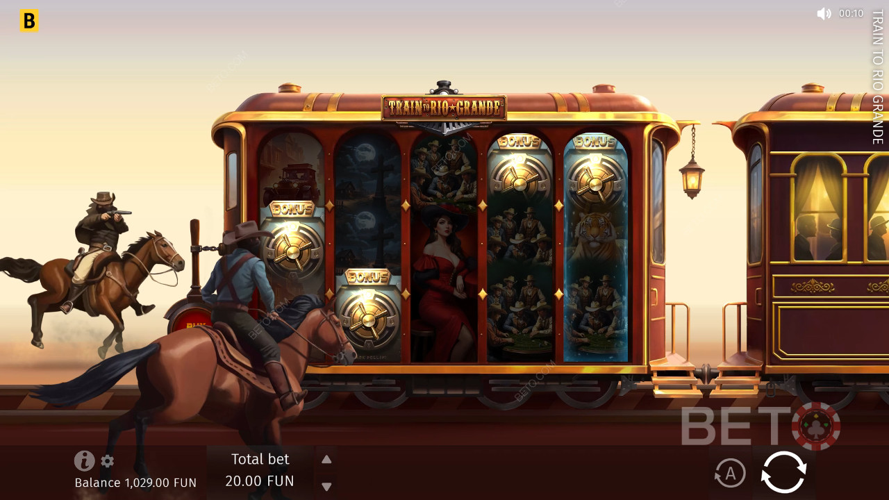 Train To Rio Grande felülvizsgálata BETO Slots által