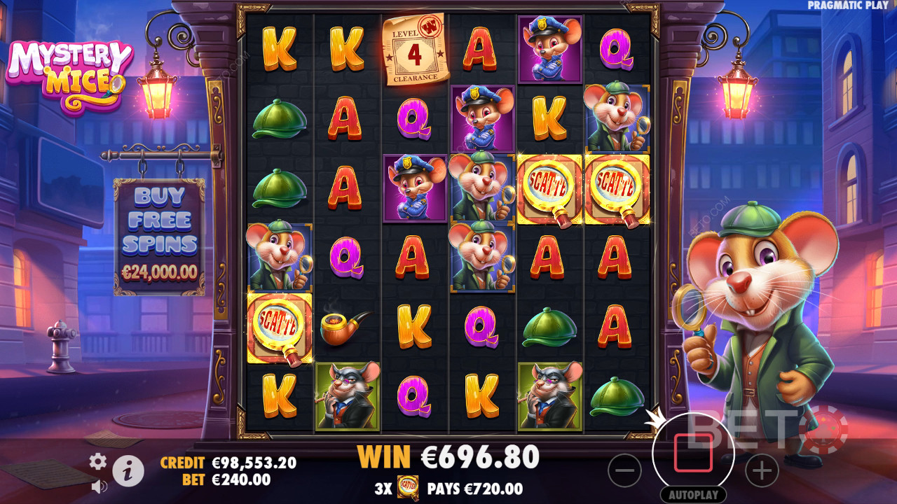 Mystery Mice felülvizsgálata BETO Slots által
