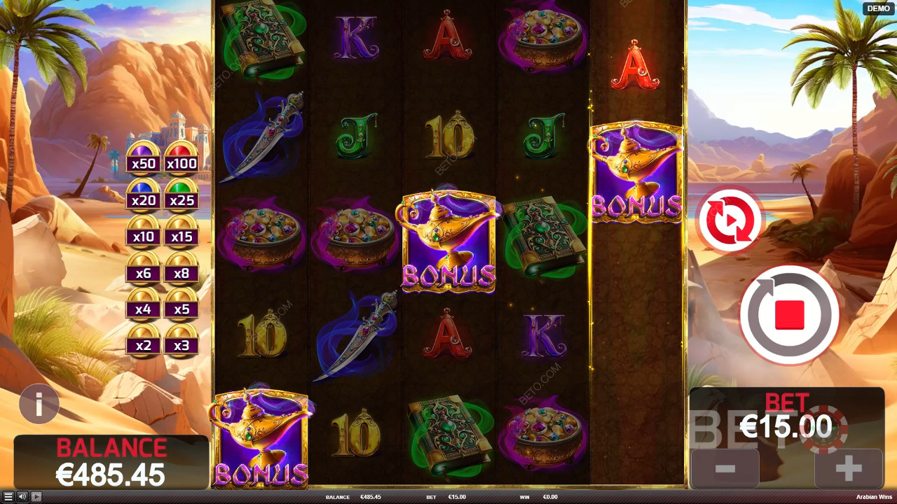 Arabian Wins felülvizsgálata BETO Slots által