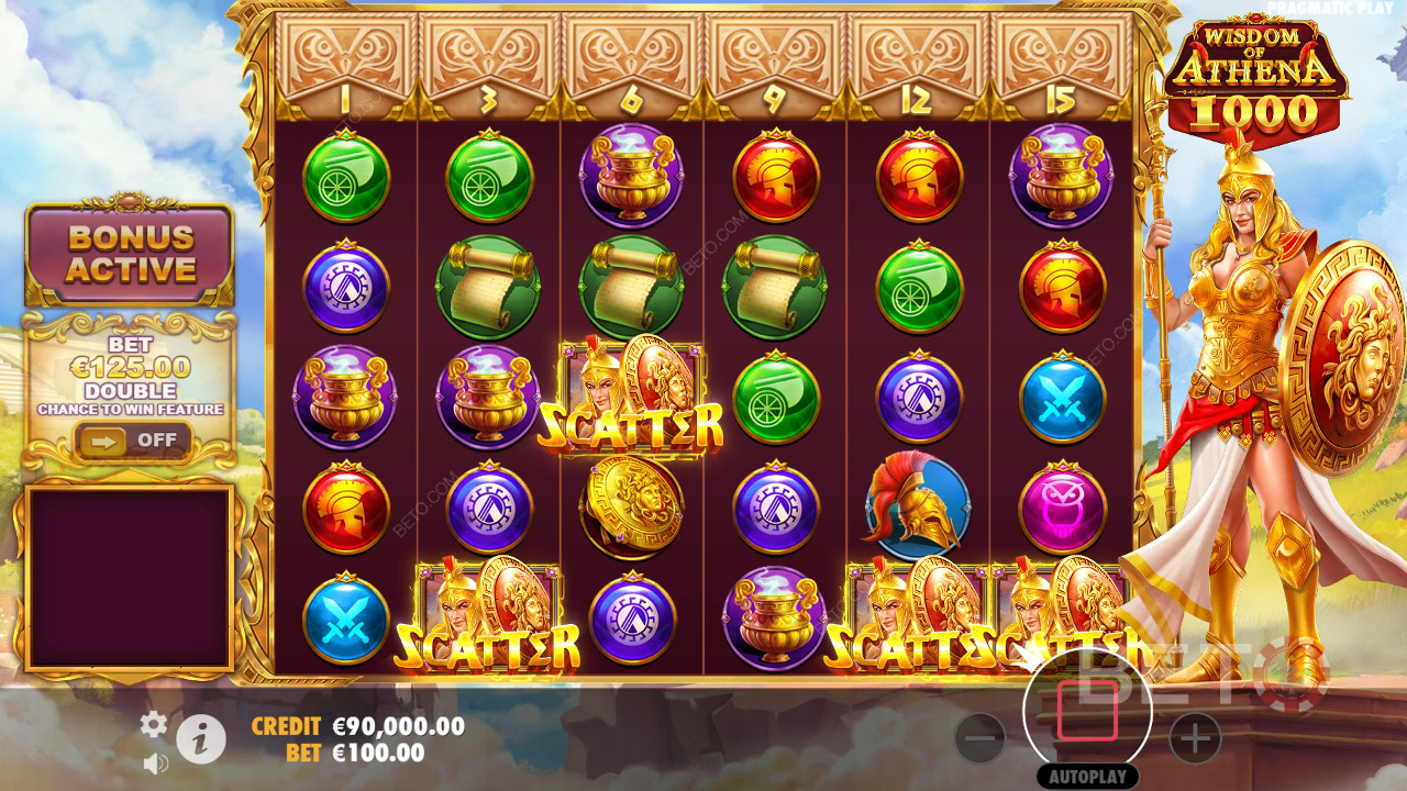 Wisdom of Athena 1000 felülvizsgálata a BETO Slots által