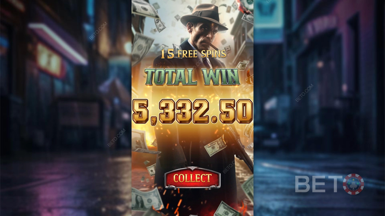 Nyerd meg téted 10,000-szeresét a Mafia Mayhem online nyerőgépen!