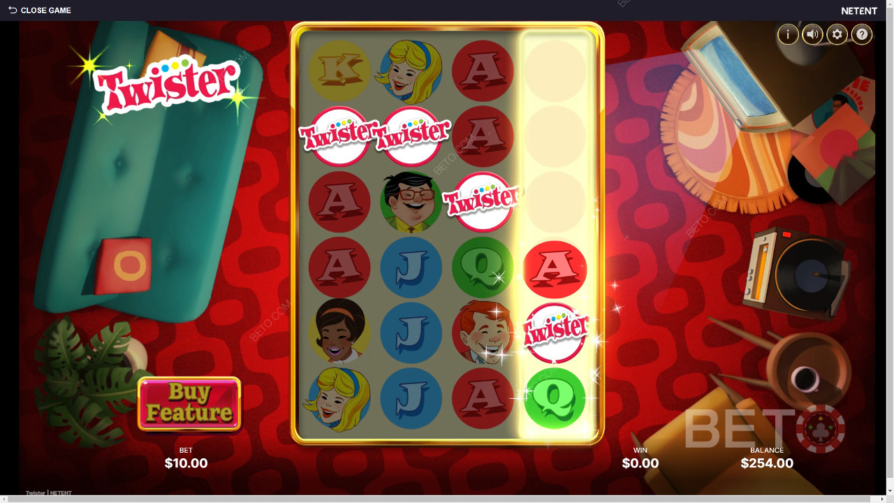 Twister felülvizsgálata BETO Slots által