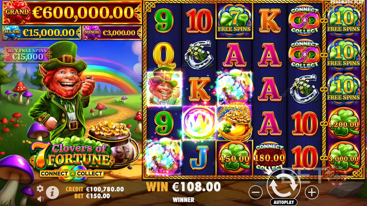 7 Clovers of Fortune felülvizsgálata a BETO Slots által
