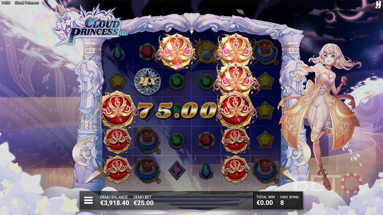 Cloud Princess felülvizsgálata a BETO Slots által