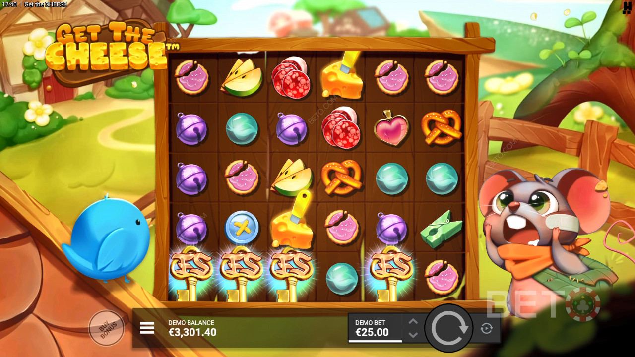 Get The Cheese felülvizsgálata BETO Slots által