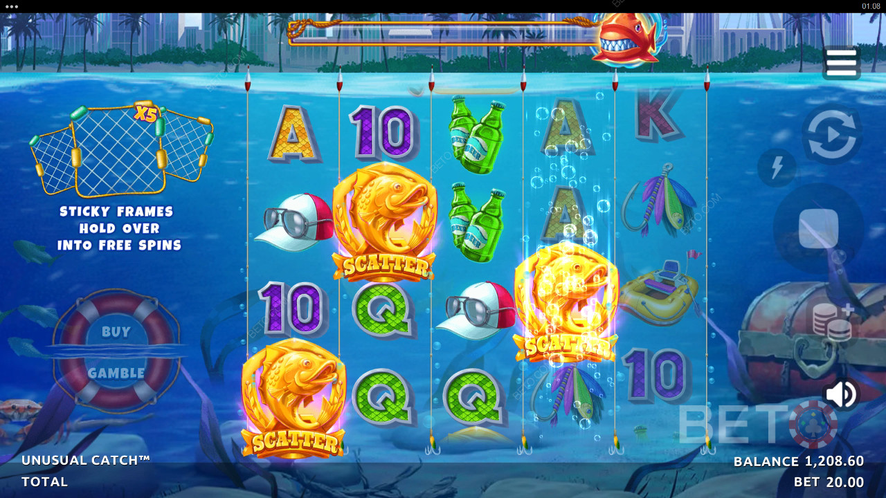 Szokatlan fogás felülvizsgálata BETO Slots által