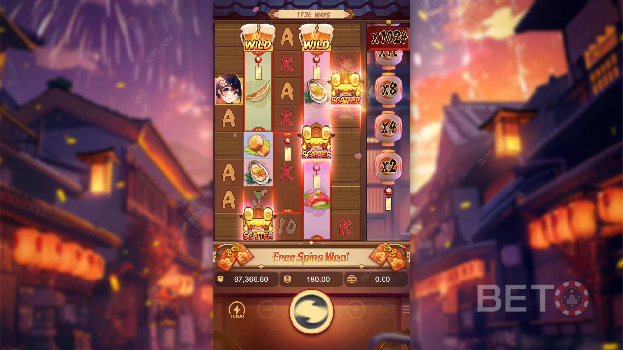 Oishi Delights felülvizsgálata BETO Slots által