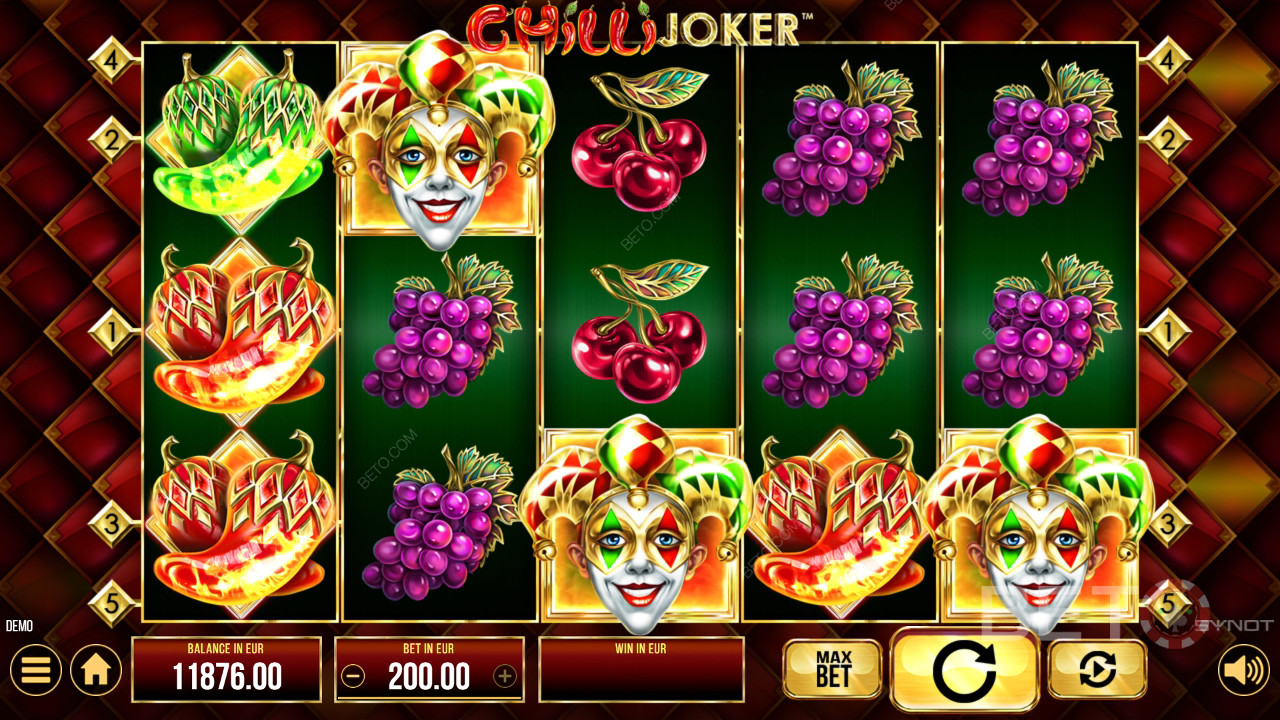 Chilli Joker felülvizsgálata a BETO Slots által