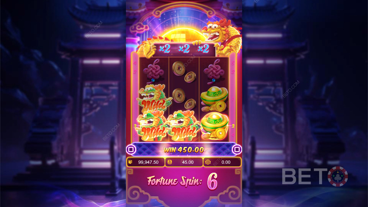 Nyerj 2500-szoros tétet a Fortune Dragon nyerőgépen!
