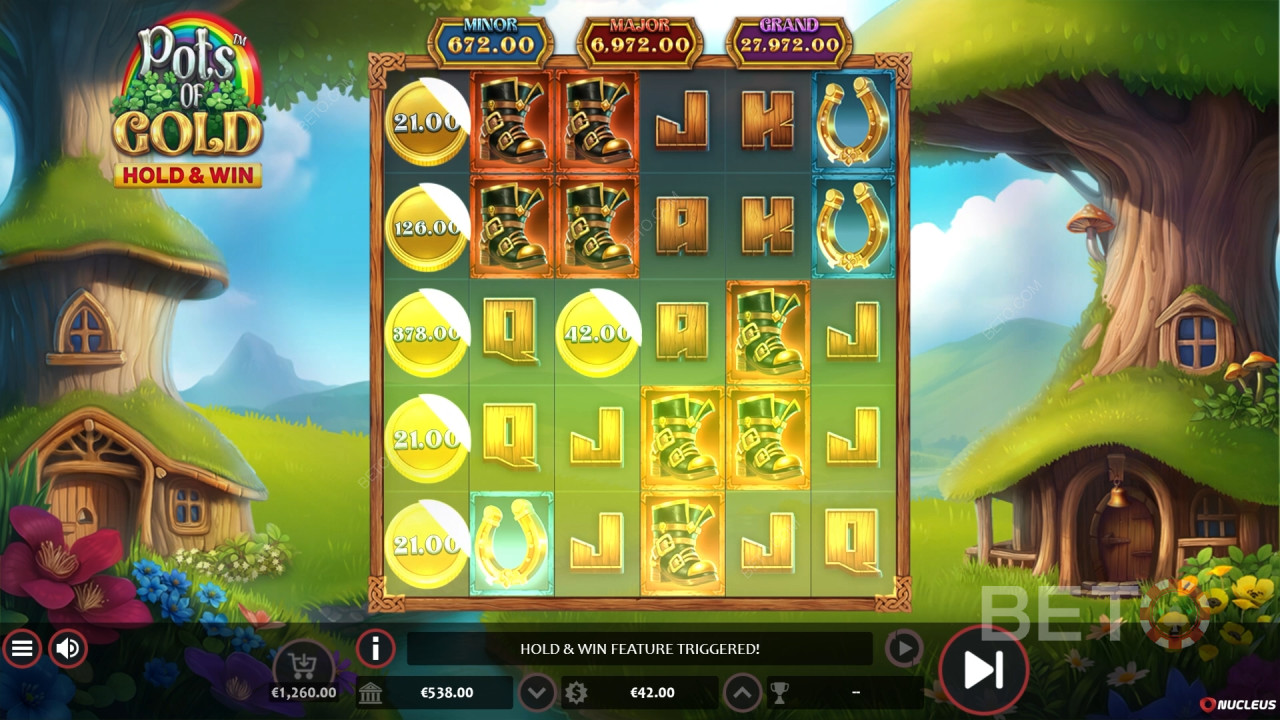 Pots of Gold felülvizsgálata a BETO Slots által