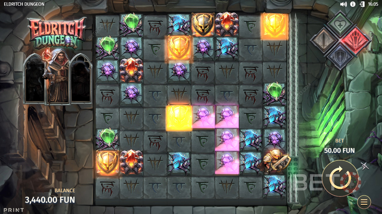 Eldritch Dungeon felülvizsgálata a BETO Slots által