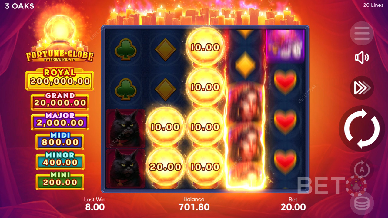 Fortune Globe felülvizsgálata a BETO Slots által