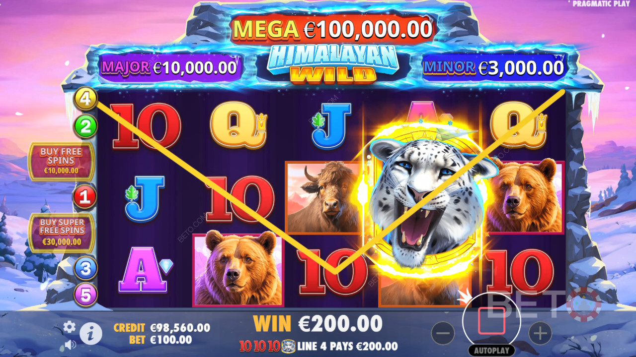 Himalayan Wild felülvizsgálata BETO Slots által