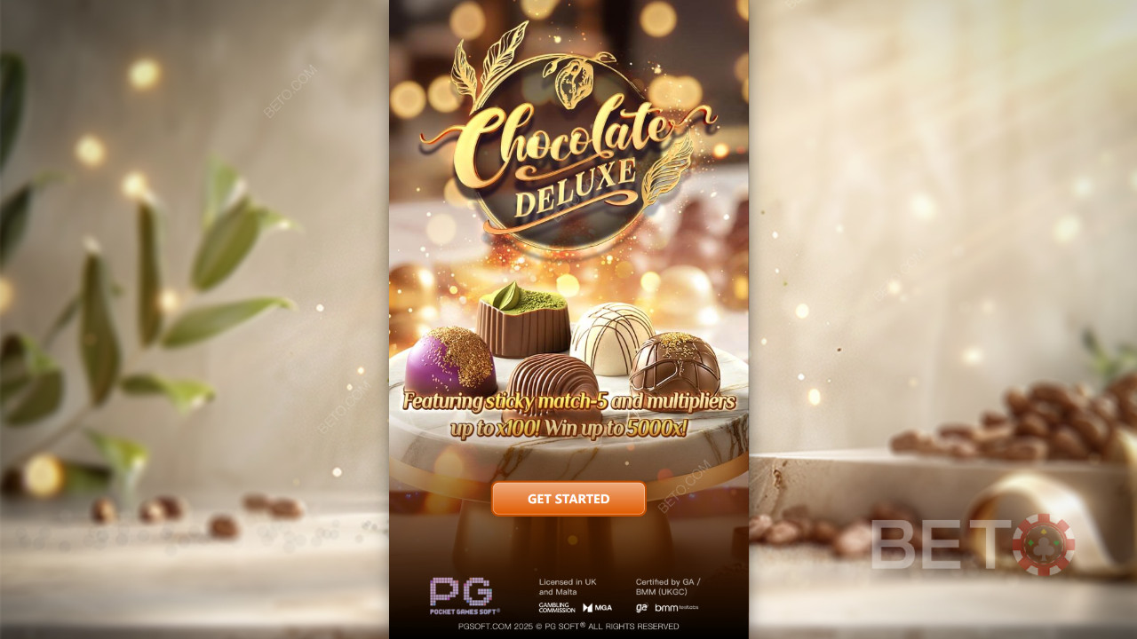 Nyerje meg tétje 5000-szeresét a Chocolate Deluxe videó nyerőgépen!