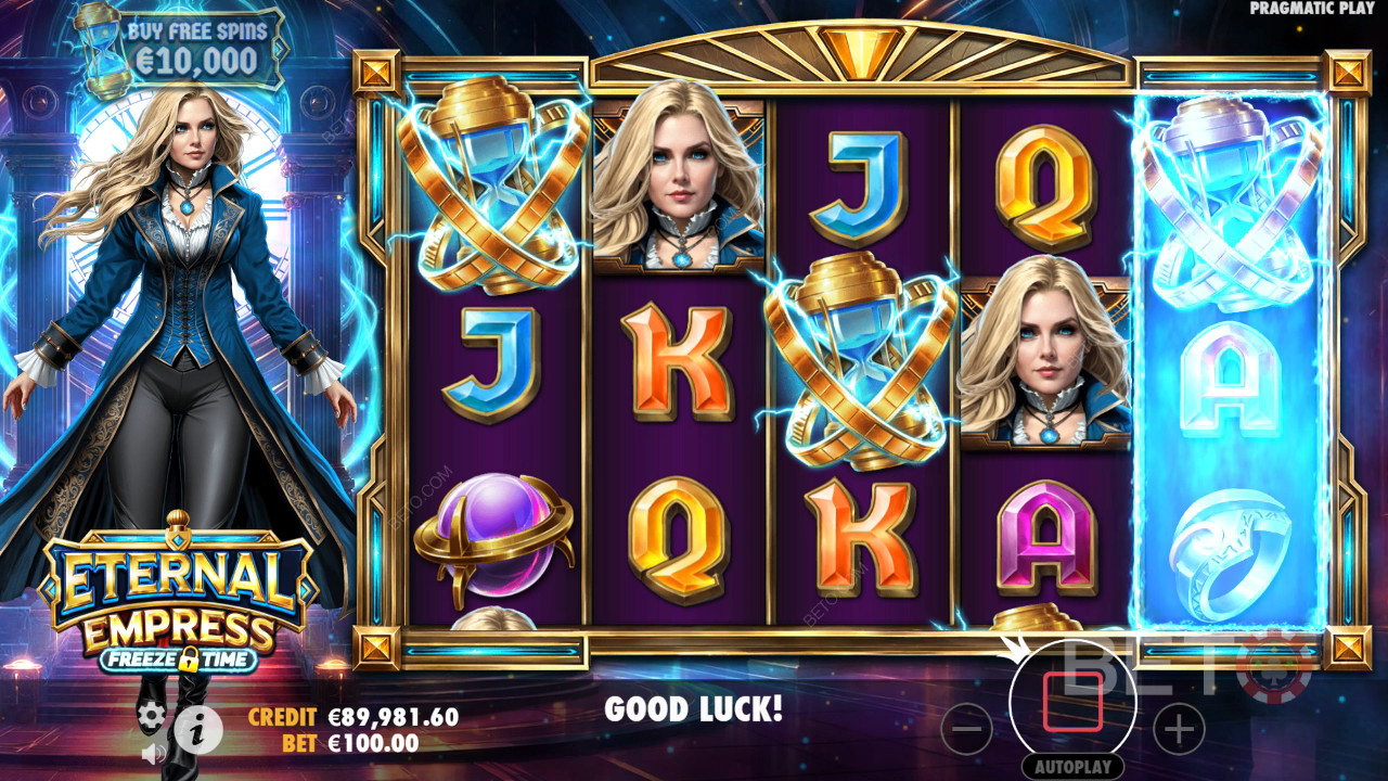 Eternal Empress - Freeze Time felülvizsgálata a BETO Slots által