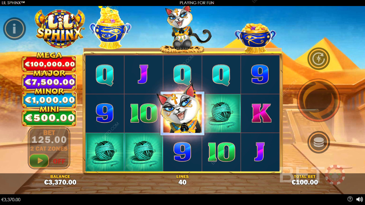 Lil Sphinx felülvizsgálata BETO Slots által