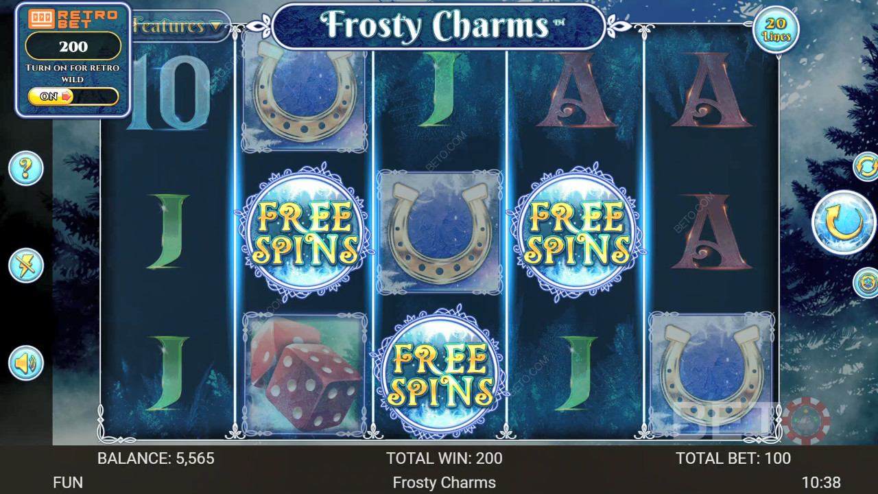 Frosty Charms felülvizsgálata BETO Slots által