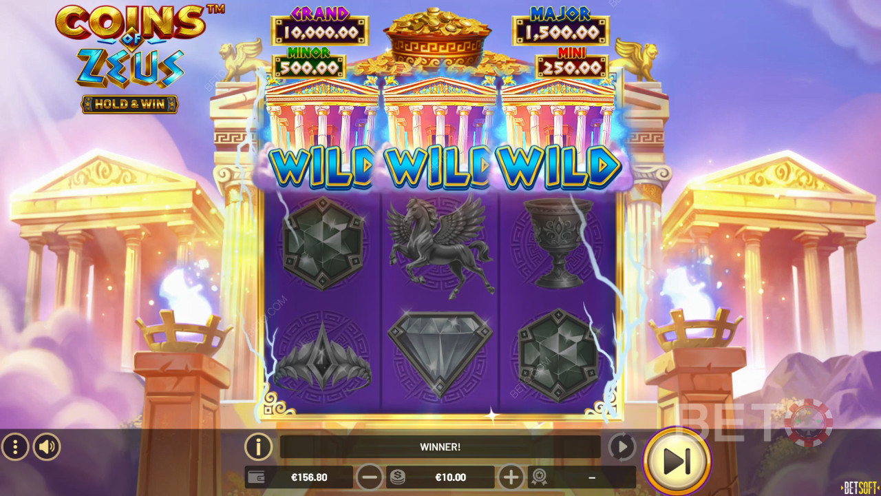 Coins of Zeus felülvizsgálata BETO Slots által