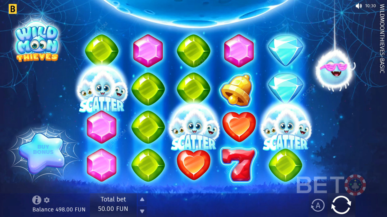 Wild Moon Thieves felülvizsgálata BETO Slots által