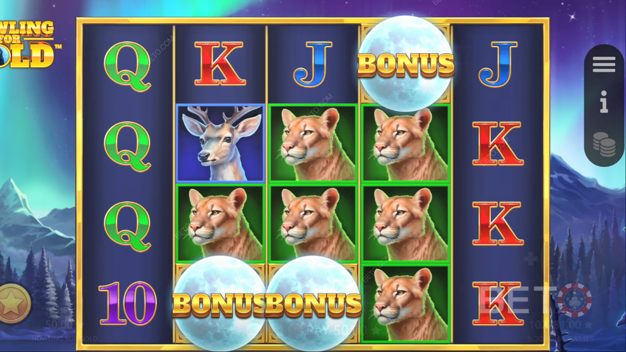 Howling for Gold felülvizsgálata BETO Slots által