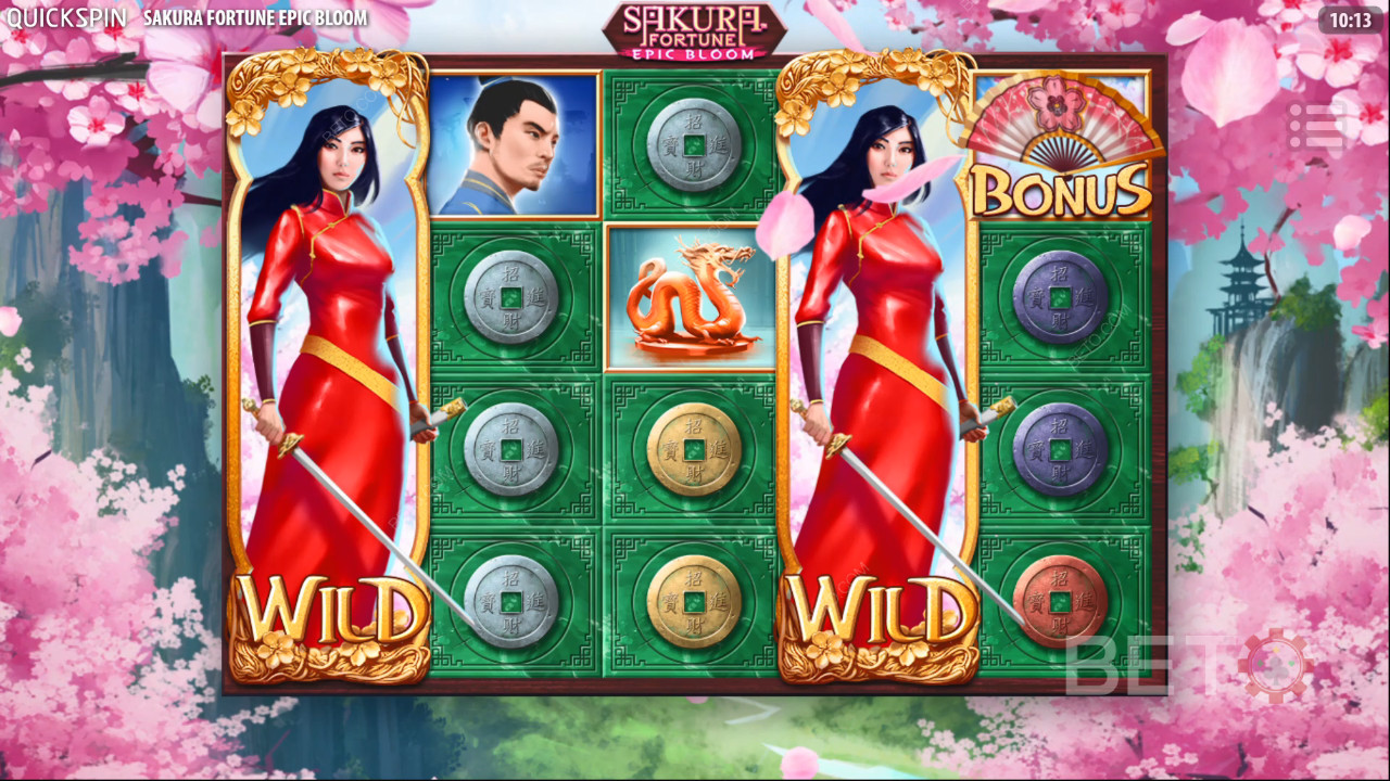 Sakura Fortune Epic Bloom felülvizsgálata a BETO Slots által
