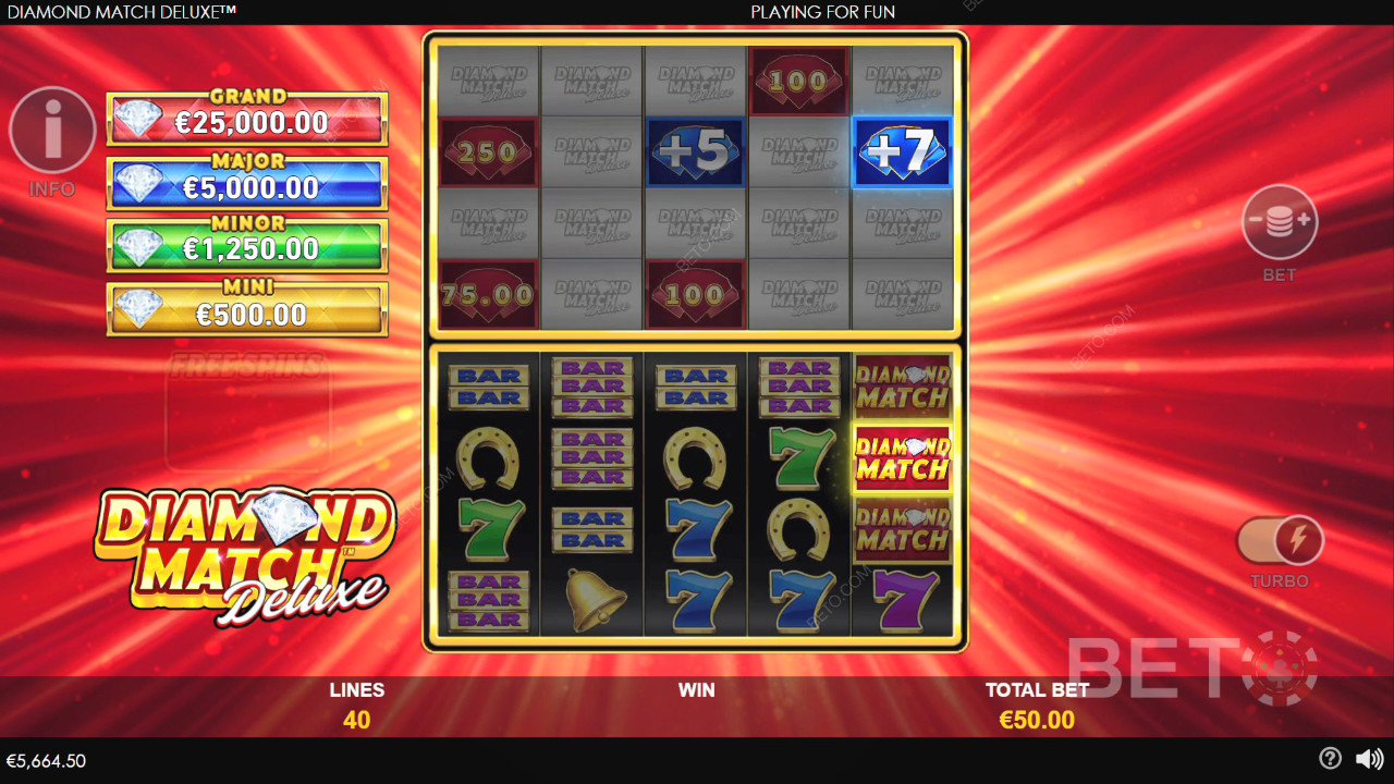 Diamond Match Deluxe felülvizsgálata a BETO Slots által