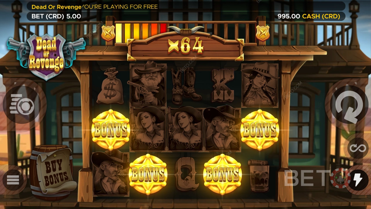 Dead or Revenge felülvizsgálata a BETO Slots által