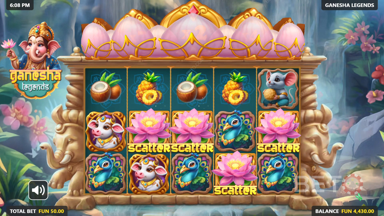 Ganesha Legends felülvizsgálata a BETO Slots által