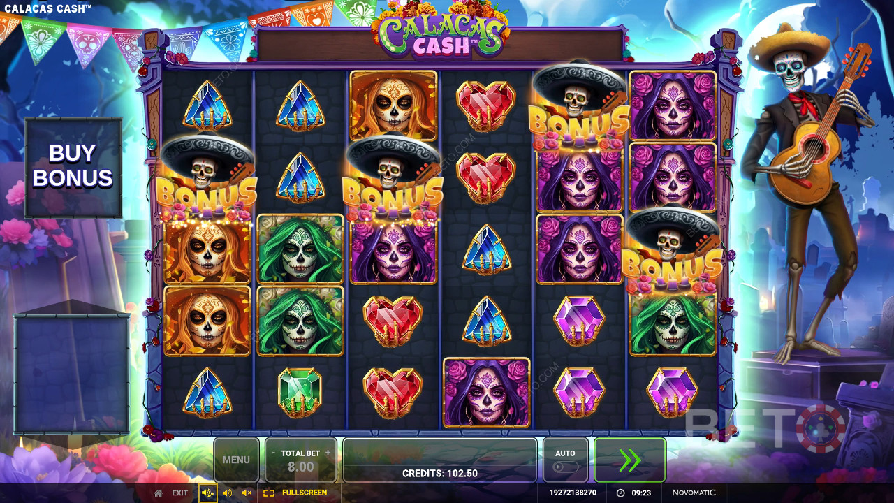 Calacas Cash felülvizsgálata a BETO Slots által