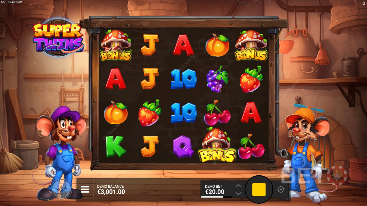 Super Twins felülvizsgálata BETO Slots által