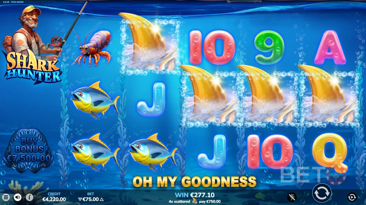 Shark Hunter felülvizsgálata a BETO Slots által