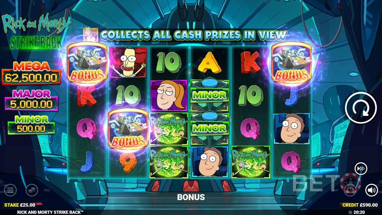Rick And Morty Strike Back felülvizsgálata BETO Slots által