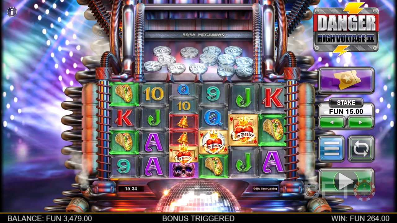 Veszély! High Voltage 2 felülvizsgálata a BETO Slots által