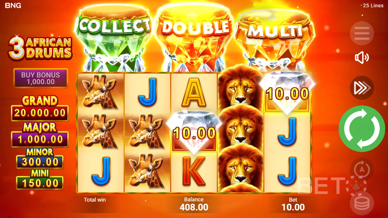 3 afrikai dobok felülvizsgálata a BETO Slots által