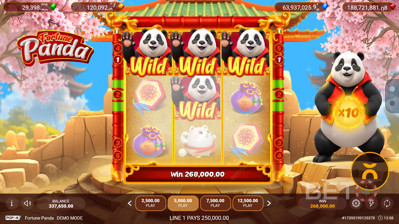 Bónusz funkciók magyarázata a Fortune Panda játékban a Popok Gaming által