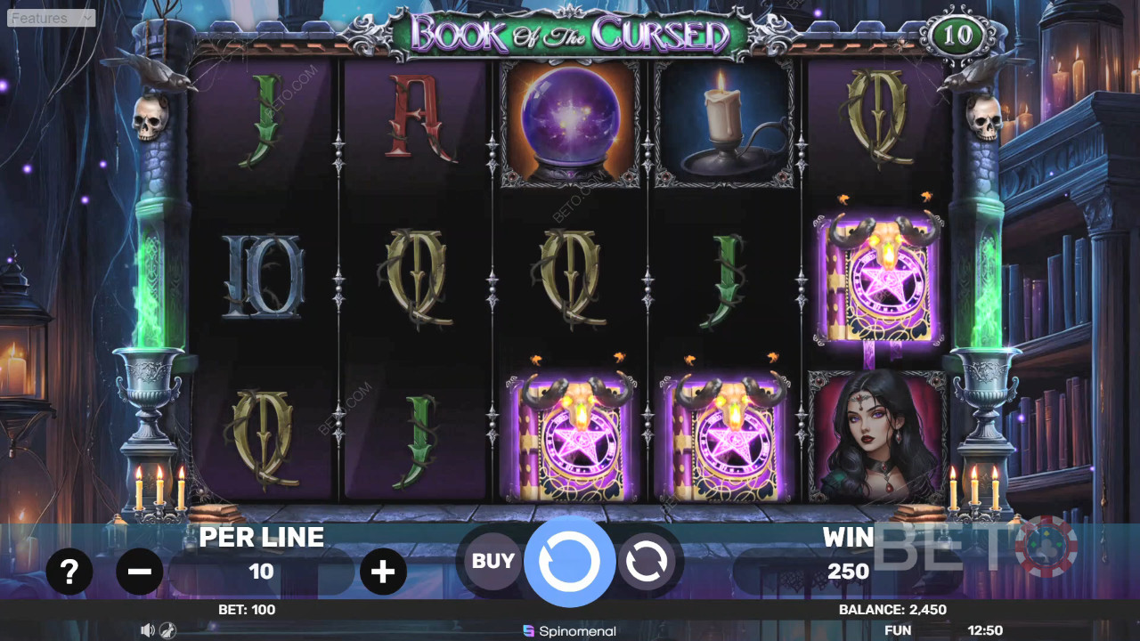 Book of the Cursed felülvizsgálata BETO Slots által