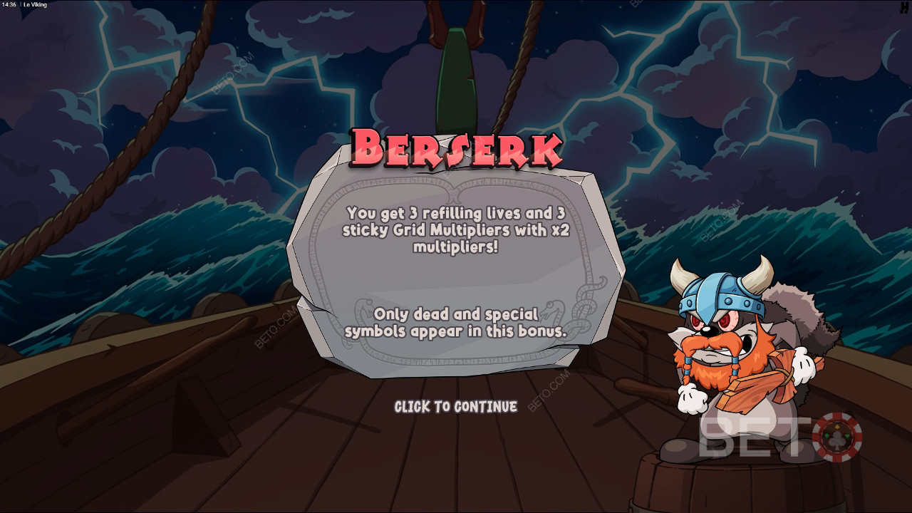 Bónusz funkciók magyarázata a Le Viking által Hacksaw Gaming