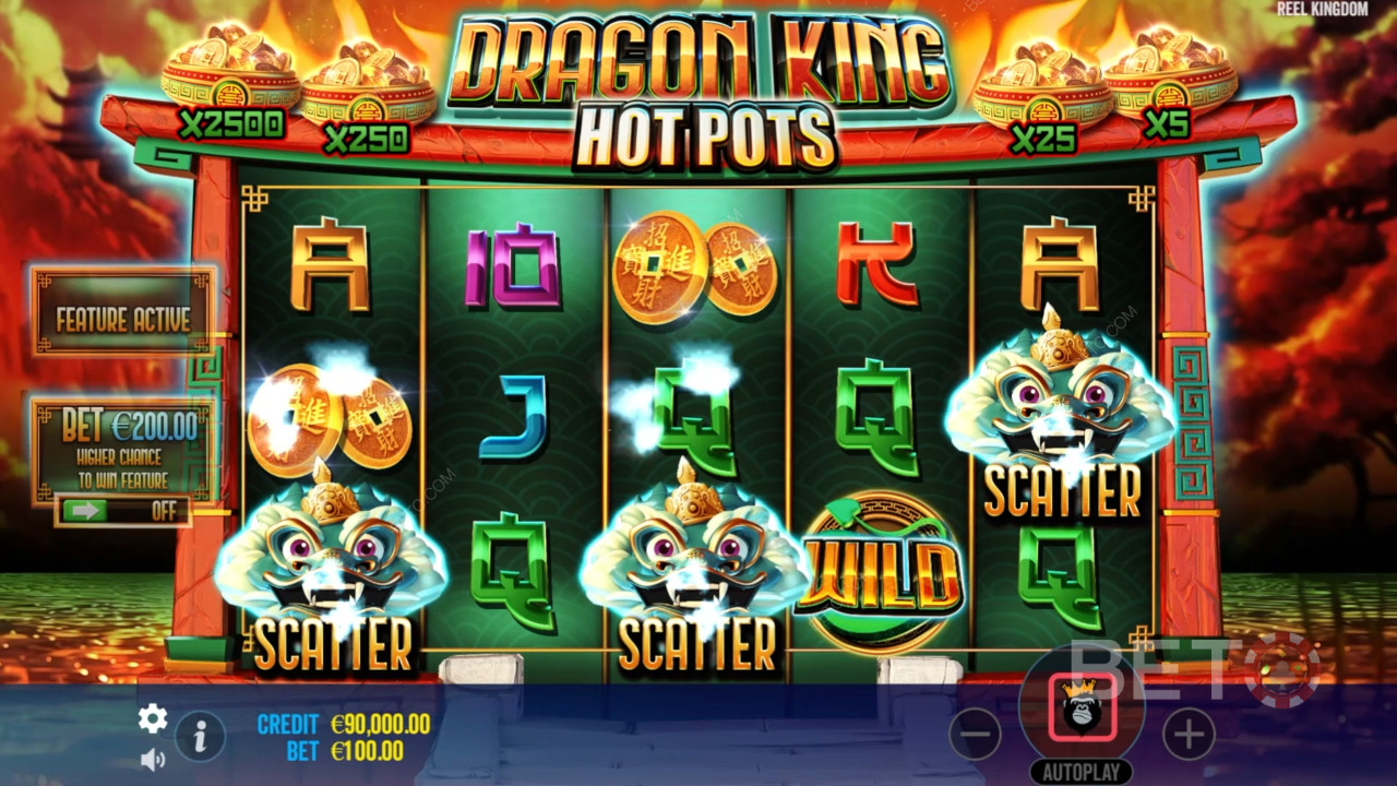 Dragon King Hot Pots Ingyenes Játék