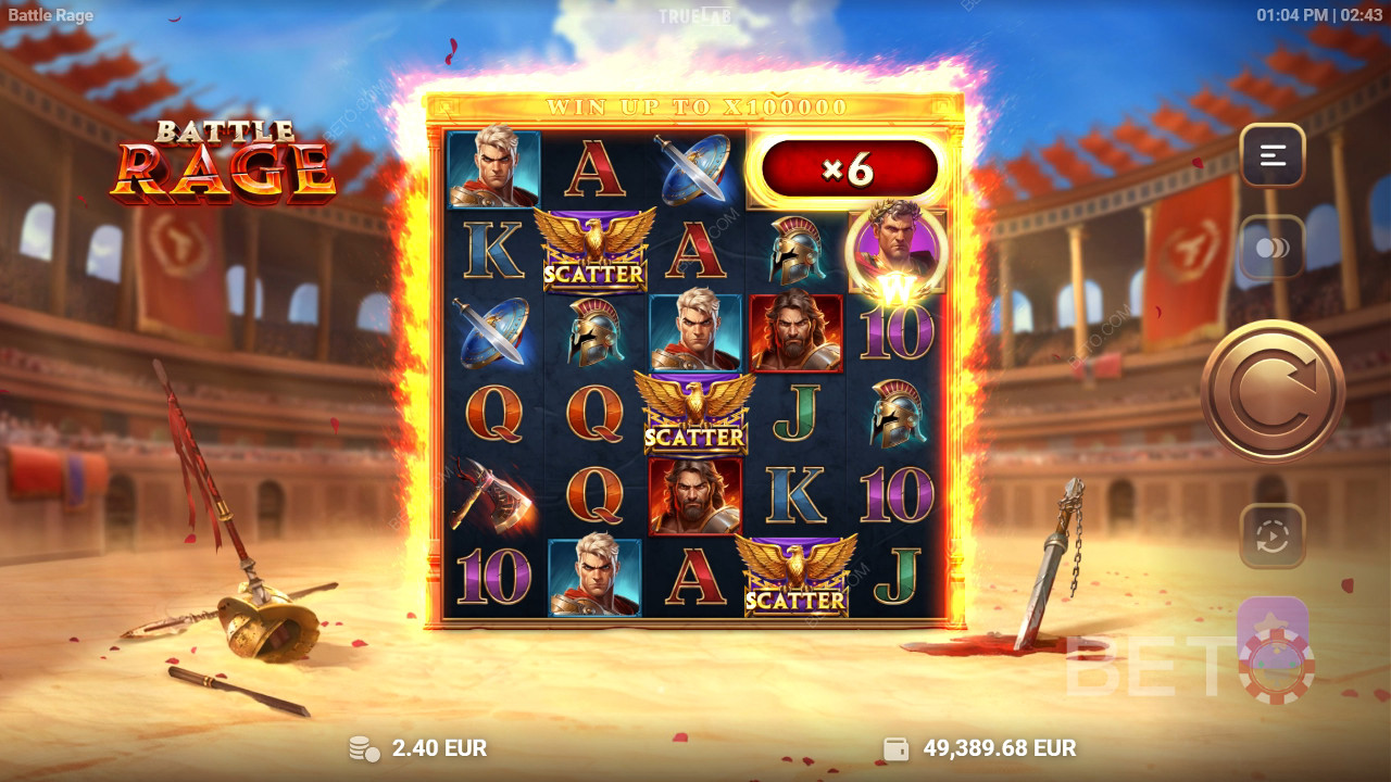 Battle Rage felülvizsgálata BETO Slots által