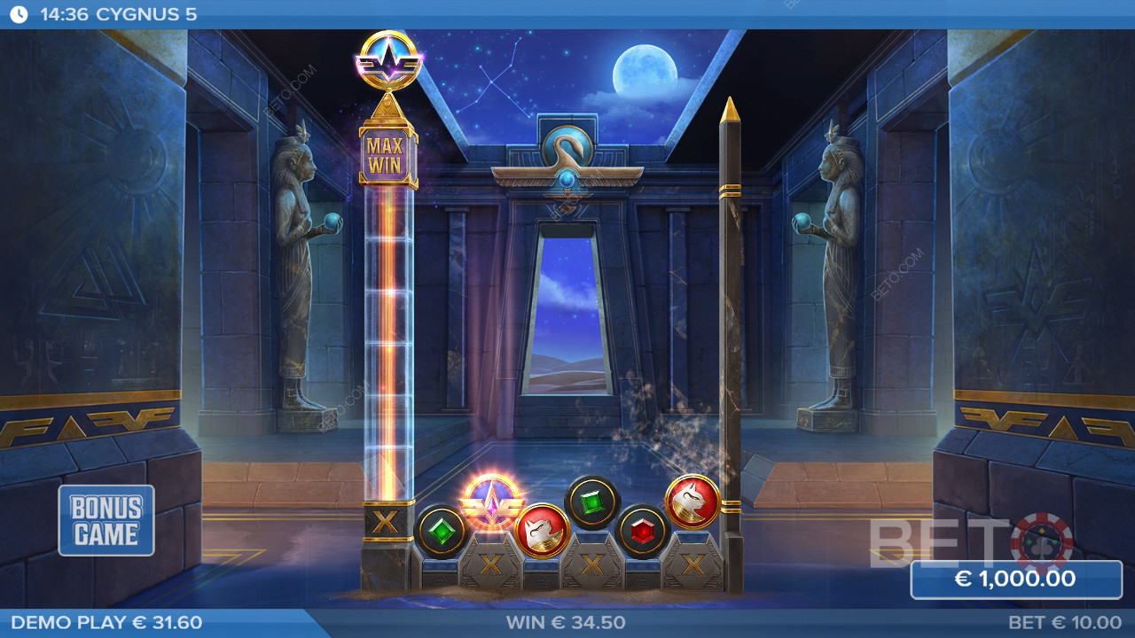 Cygnus 5 felülvizsgálata a BETO Slots által