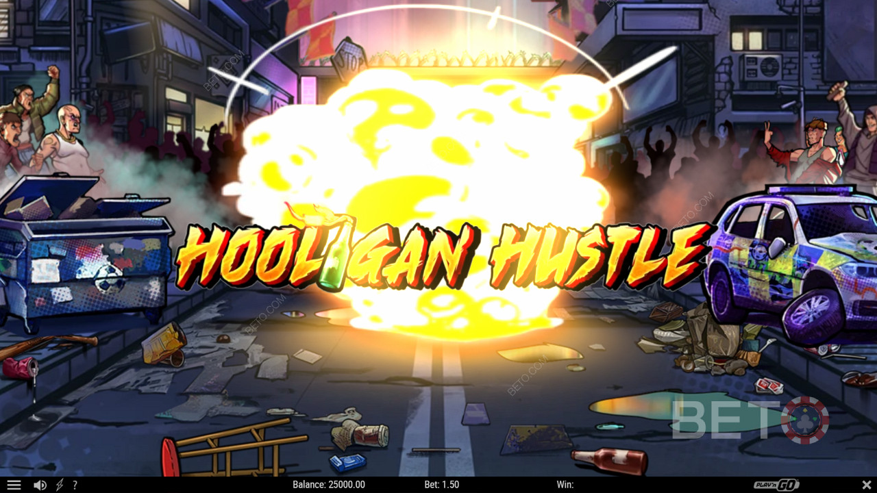 Élvezd a futballszurkolók közötti küzdelmet a Hooligan Hustle online nyerőgépen!