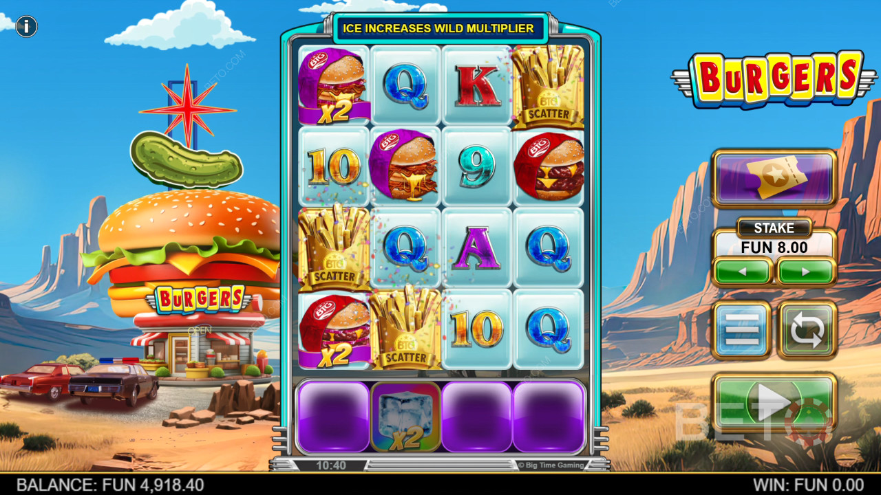 Burgers felülvizsgálata BETO Slots által