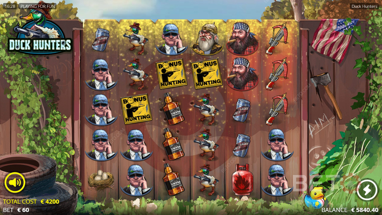 Duck Hunters felülvizsgálata a BETO Slots által