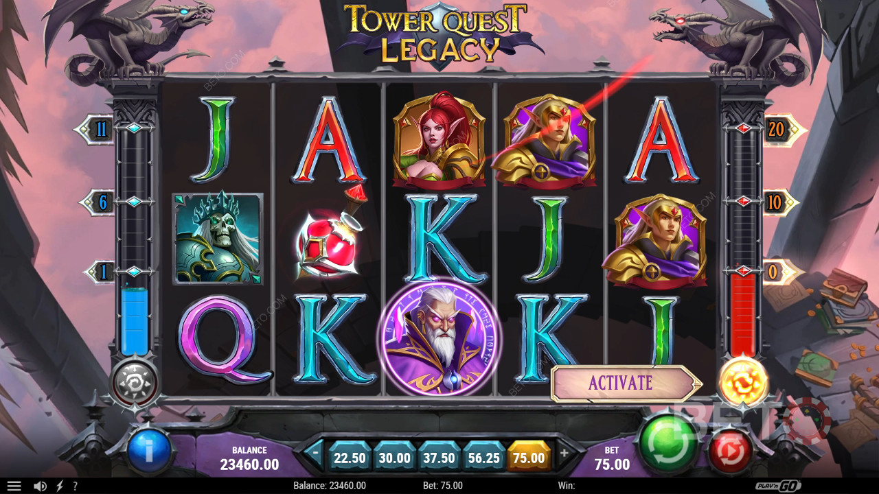 Tower Quest Legacy felülvizsgálata a BETO Slots által
